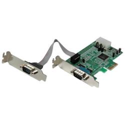 Startech SCHEDA PCIE A 2 PORTE RS-232